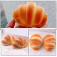 thumbnail image 4 of 2pcs Artificial Bread Realistic Fake Food Fake Bread Decoration Faux Food Croissant Props, 4 of 10
