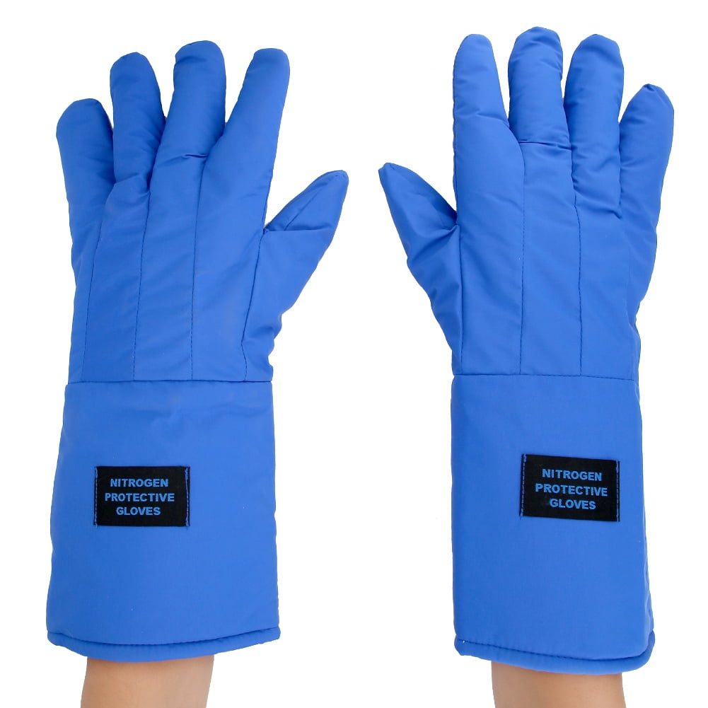 Long Work Gloves, Protective Function Breathable Cold  Work Gloves  for Biogenetic Technology for Biomedical for Laboratory Research