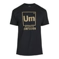 thumbnail image 4 of Humor Men's and Big Men's Um the Element of Confusion Graphic Tee with Short Sleeves, Sizes S-3XL, 4 of 5