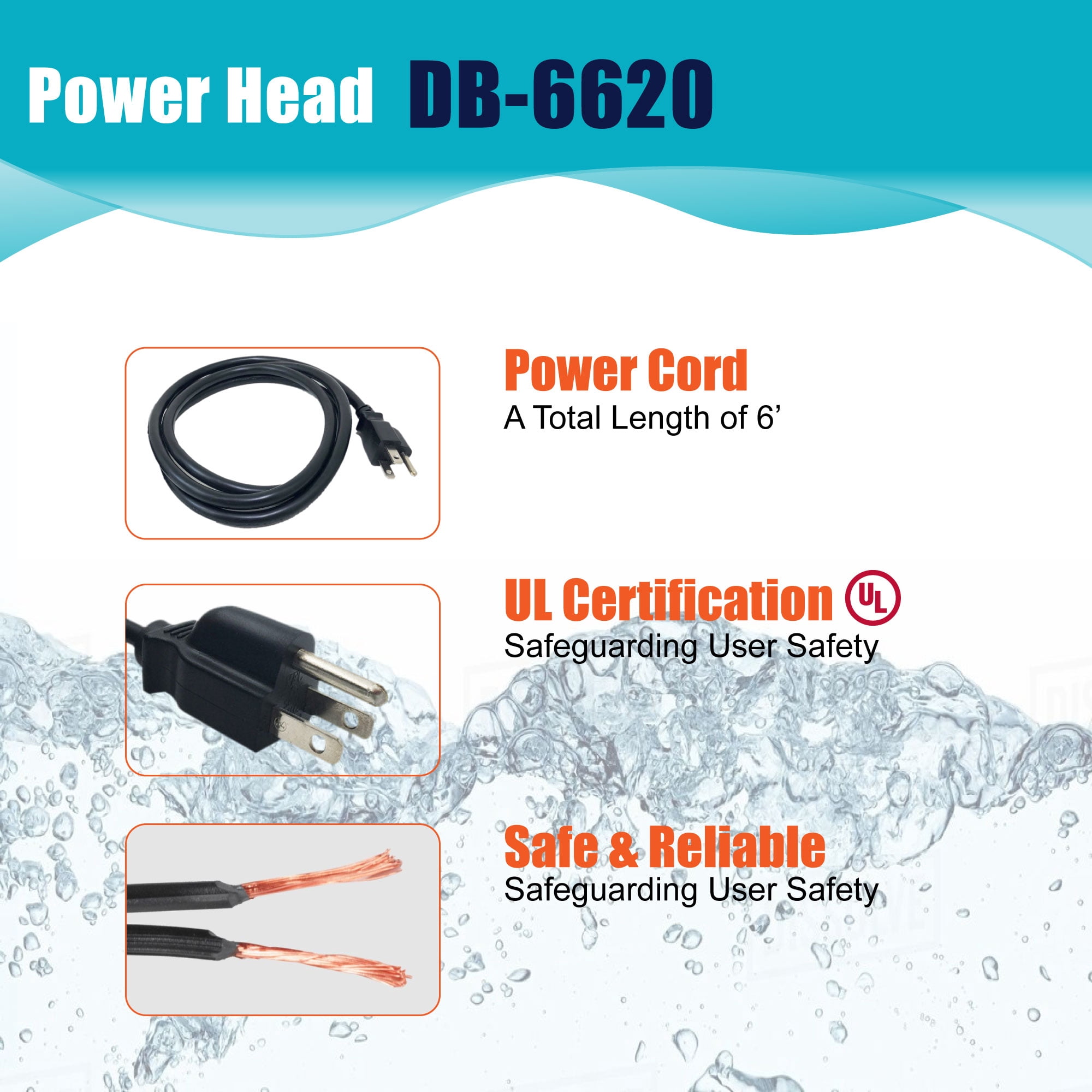 530 GPH Adjustable Fountain Pond Aquarium Fish Tank Water Pump