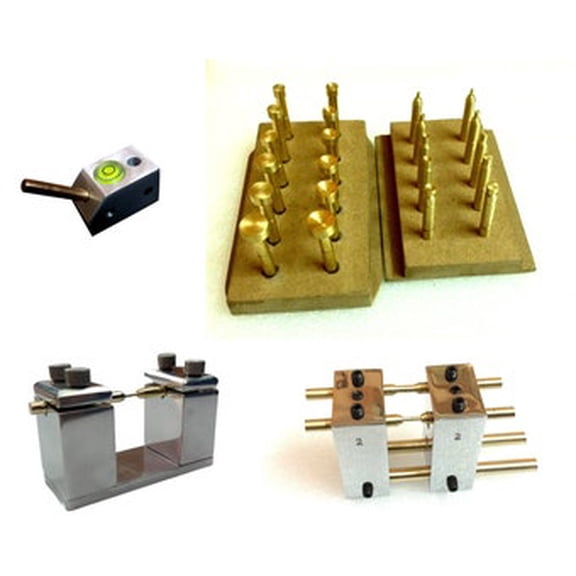 22 PCS Brass Dop Sticks, Angle Dop 45/90 Degree, Two Dops Jig Transfers