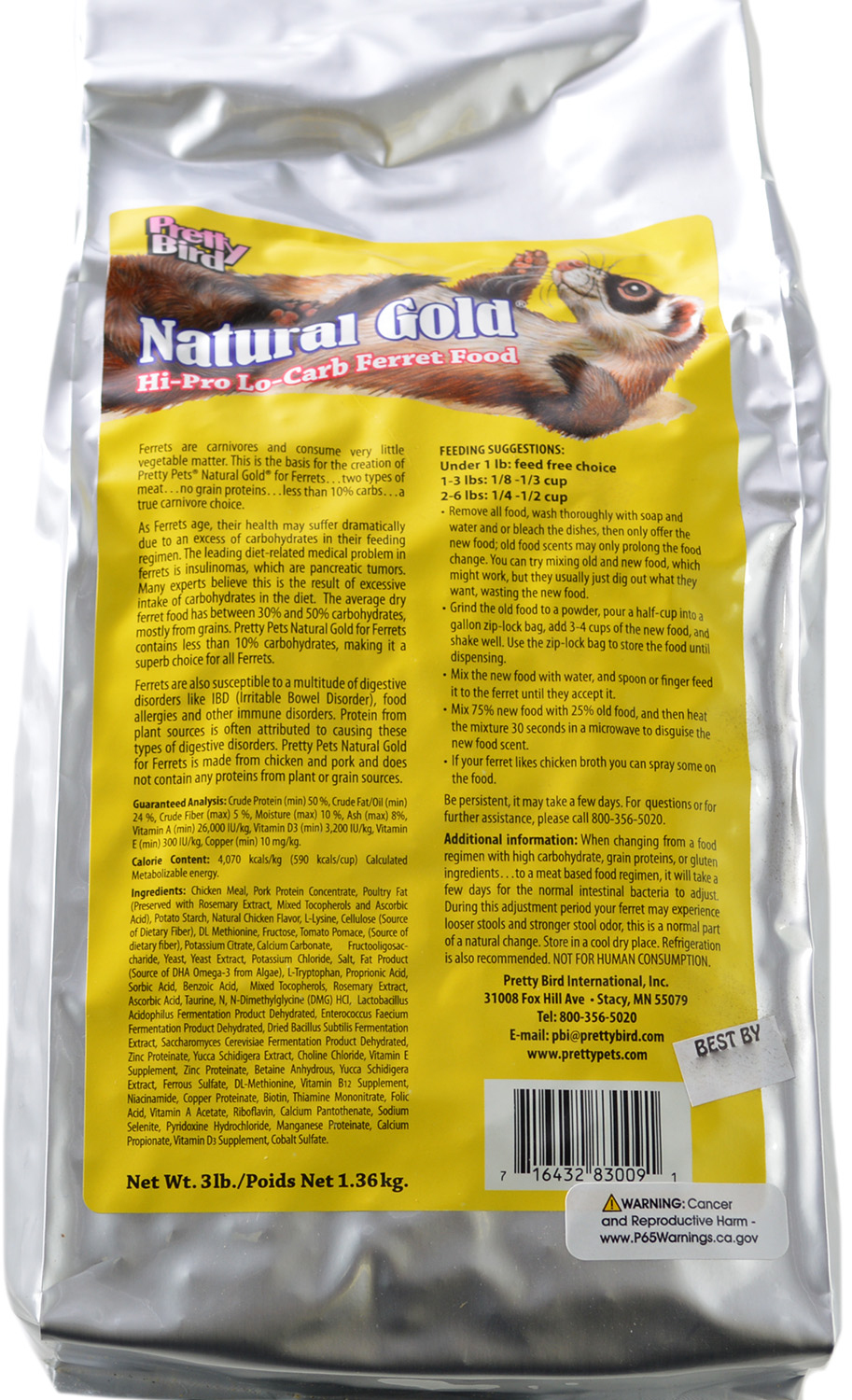 8 in 1 ultimate ferret food