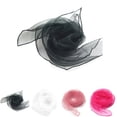 thumbnail image 2 of Chiffon Scarf Decorative Solid Color Mesh Necklace Scarf Summer Scarf for Women, 2 of 10