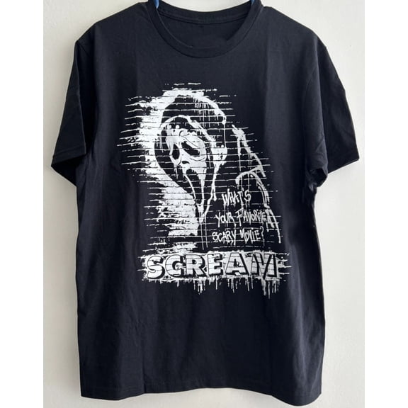 Scream Ghostface Horror Movie Graphic T-Shirt