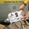 thumbnail image 5 of Toiletries Bag,Cute Dogs Mens Womens Toiletry Bag Bathroom Bag,Waterproof Toiletry Travel Bag Dopp Kit Shaving Bag 11x6.3x5.1 Inch, 5 of 5