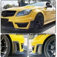 thumbnail image 2 of Carbon Fiber Front Bumper Vent fits for Mercedes Benz C Class W204 C63 AMG Sedan 2012-2014 Factory Outlet CF Air Fender Cover Exterior Side Scoops Spoiler Protector Splitter, 2 of 7