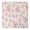 Pioneer Flower Floral-1, variant on Pioneer Flower Floral Print Pattern Square Fitted Tablecloth with Elastic Edge,Square Table Cover,Washable Elastic Table Cover for Home Kitchen Party Decor 34"x34"