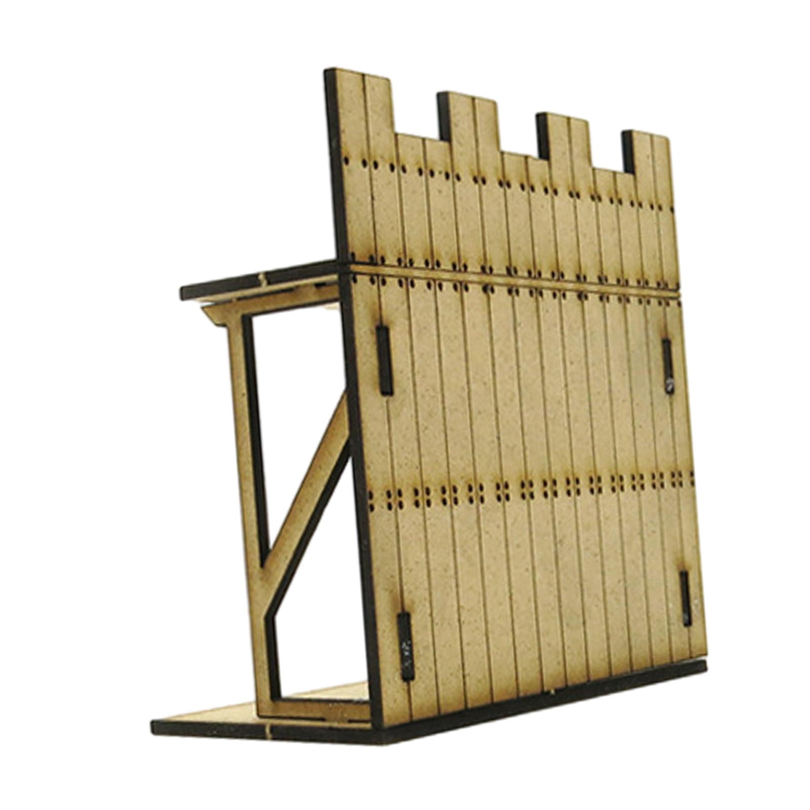 Kits de Construction de Modèle de Forteresse 1/72, Modèle de Scène d'Architecture DIY pour Scène de Guerre