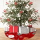 thumbnail image 4 of Fiudx Liquidación De Decoración Del Hogar Por Menos De $5 Falda De Árbol De Navidad De 30 Pulgadas Faldas De Árbol De Copo De Nieve De Invierno Adornos De Árbol Navideño De Halloween De Navidad Roja, 4 of 7
