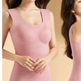 thumbnail image 5 of QLEICOM Undershirts for Women,Womens Tank Tops,Shapewear Tank Tops for Women Tummy Waist Control Compression Camisole Slimming Seamless V-Neck Body Shaper Vest, 5 of 5
