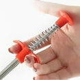 thumbnail image 4 of La herramienta de desbloqueo de tuberías puede doblar el clip recolector de hojas de residuos de cabello para limpieza del cabello con cuatro patas, 4 of 5