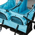 Karmas Product Double Pet Stroller Foldable Doggy Stroller TwoSeater