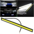 12V LED STRIP DRL DAYTIME RUNNING LIGHTS FOG COB CAR LAMP DRIVING for
