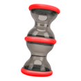 thumbnail image 4 of Rompecabezas de perros Juguete Tumbler Flugación de alimentos Toy Rolling Food Bowl Slow Food Bowl Toy de alimentación para mascotas para IQ Estimula Rojo, 4 of 8