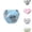 Light Blue, variant on VOUZZA Waterproof Swim Diaper Ruffle Trim Leakproof Reusable Swim Pants Highly Absorbent Washable Fabric Training Underwear Toddler Diapers