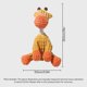 thumbnail image 5 of Whiskerspot Donkey Dog Toy, Squeaky Plush Dog Toy, Durable Calming Chew Toy for Teething, Interactive Dog Toys 2025, 5 of 5