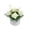 Green, variant on Small Artificial Rose Potted Plants Lifelike Faux Flower Arrangement in White Pot for Home Office Desktop and Shelf Decor 6.7 Inch Pink