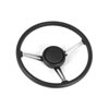 Omix 18031.08 Steering Wheel Kit, Leather; 76-95 Jeep CJ/Wrangler