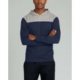 thumbnail image 2 of Real Essentials 3 Pack: Men's Mesh Long Sleeve Athletic Pullover Hoodie Sweatshirt Pockets UPF 50+ (Available In Big & Tall), 2 of 6