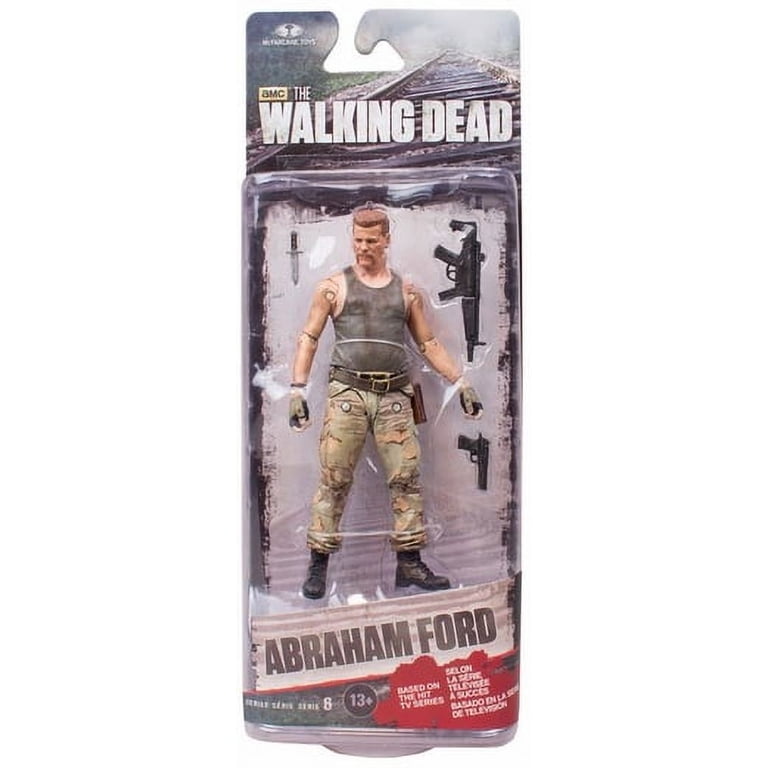 The Walking Dead Abraham Ford 5" Action Figure - Comic Series 4 With Accessories