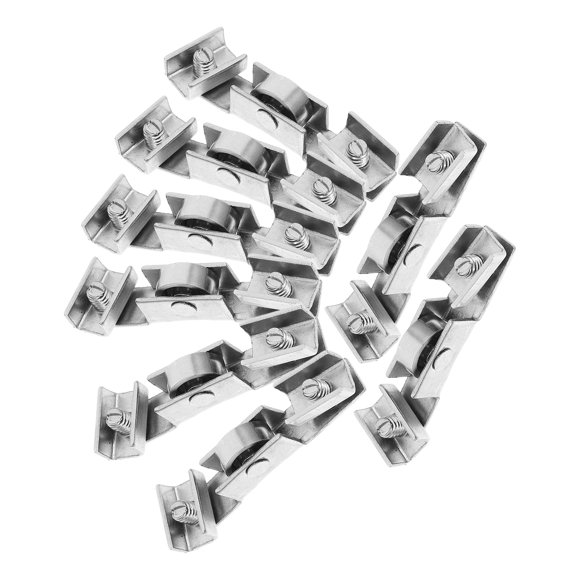CIMAXIC 8Ud Rodamientos Para Y Puertas De Aluminio Plata Uso En Hogar