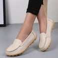 thumbnail image 5 of Juosiy Women's Non Slip Work Shoes Comfortable Dressy Loafers Casual Round Toe Moccasins Driving Flats, 5 of 6