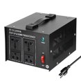 thumbnail image 1 of Step Updown Transformer Compact Size Voltage Converter 1200va Portable Home Electrical Appliances P, 1 of 5