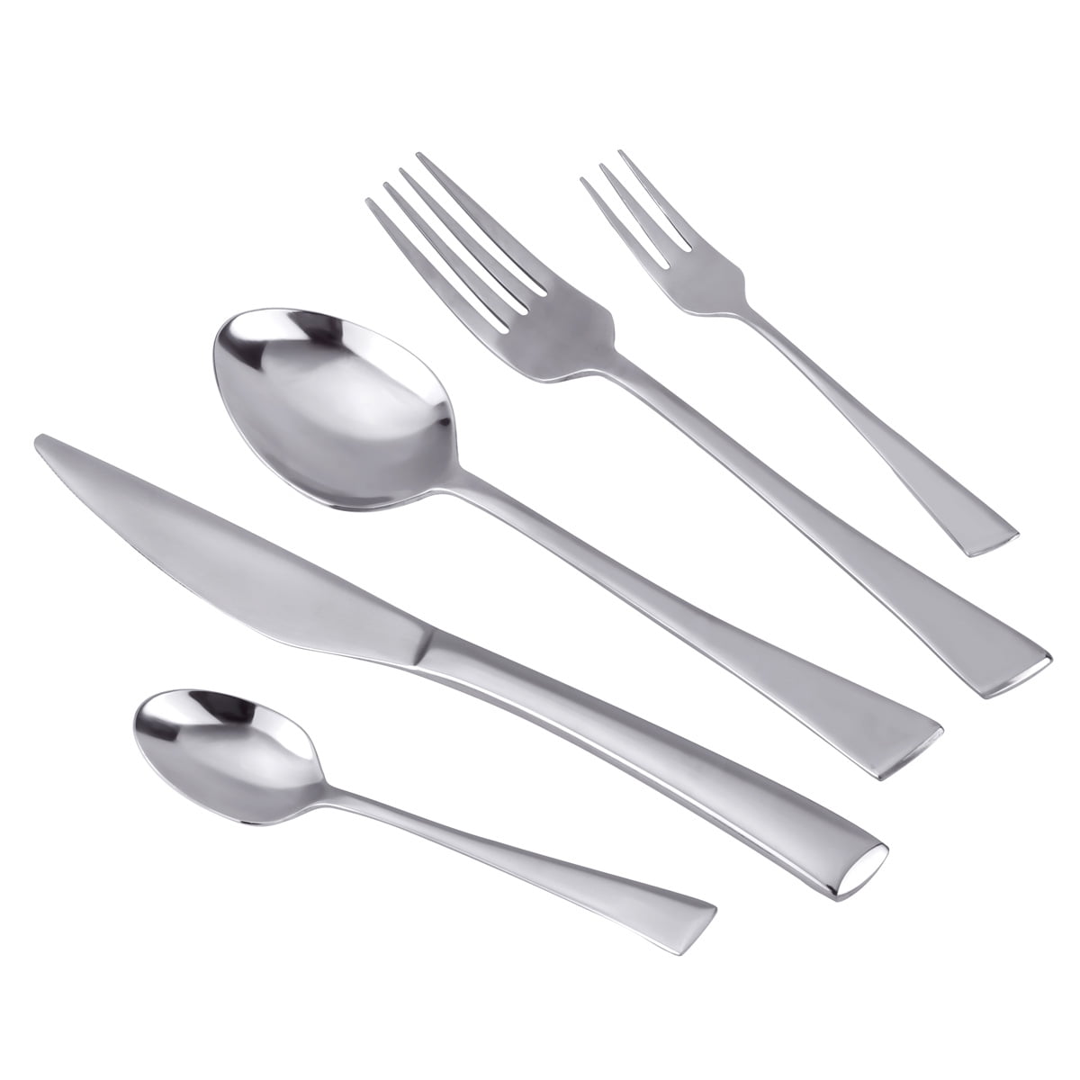 MDEALY 30Piece Heavy Duty Silverware Kitchen Utensils Set, Quality