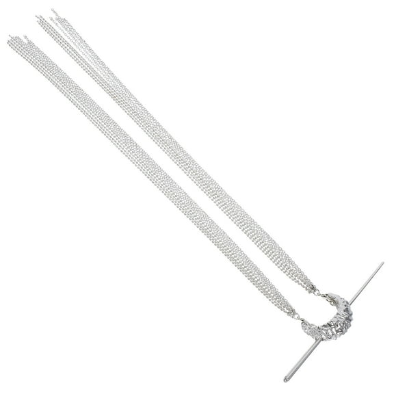 OFFIGAM Metal Hair Stick with Chain Chignon Pin for Women Wedding Hair Accessories 1 Set