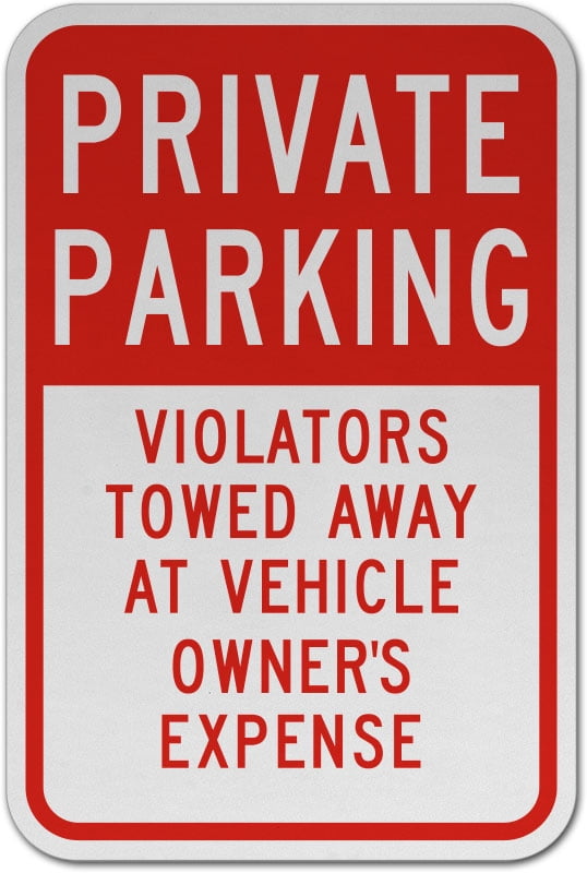 5-Pack CGSignLab 27x18 Vehicles Will Be Towed Basic Black Double-Sided Weather-Resistant Yard Sign 