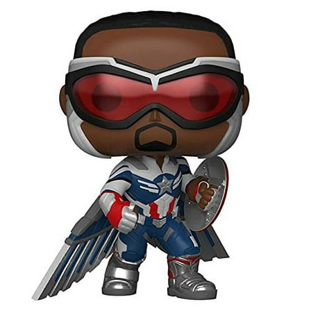 POP! Marvel: 819 The Falcon & Winter Soldier, Captain America Exclusive