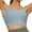 Blue, variant on Women's Comfortable No Steel Ring Bra Large, Thin Design, Sagging Side , Beauty Back, Nylon and Spandex Material, Multiple Sizes (S XXL)