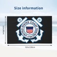 thumbnail image 3 of Toalla de playa de gran tamaño con la marca de la Guardia Costera de EE. UU., toalla de baño para piscina, toalla absorbente de secado rápido para mujeres, hombres y niños, para viajes, natación, 32, 3 of 5