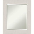 thumbnail image 2 of Amanti Art Rustic Plank White Framed Wall Mirror - 21.38 x 25.38 in, 2 of 5