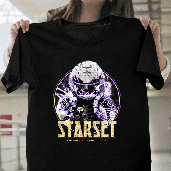 Starset Wreck Leaving This World Behind Rock Unisex T-Shirt, up to size 3XL.