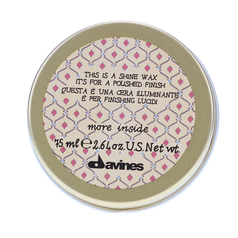 Davines, This Is A Shine Wax, 2.64 oz, For Flexible Support
