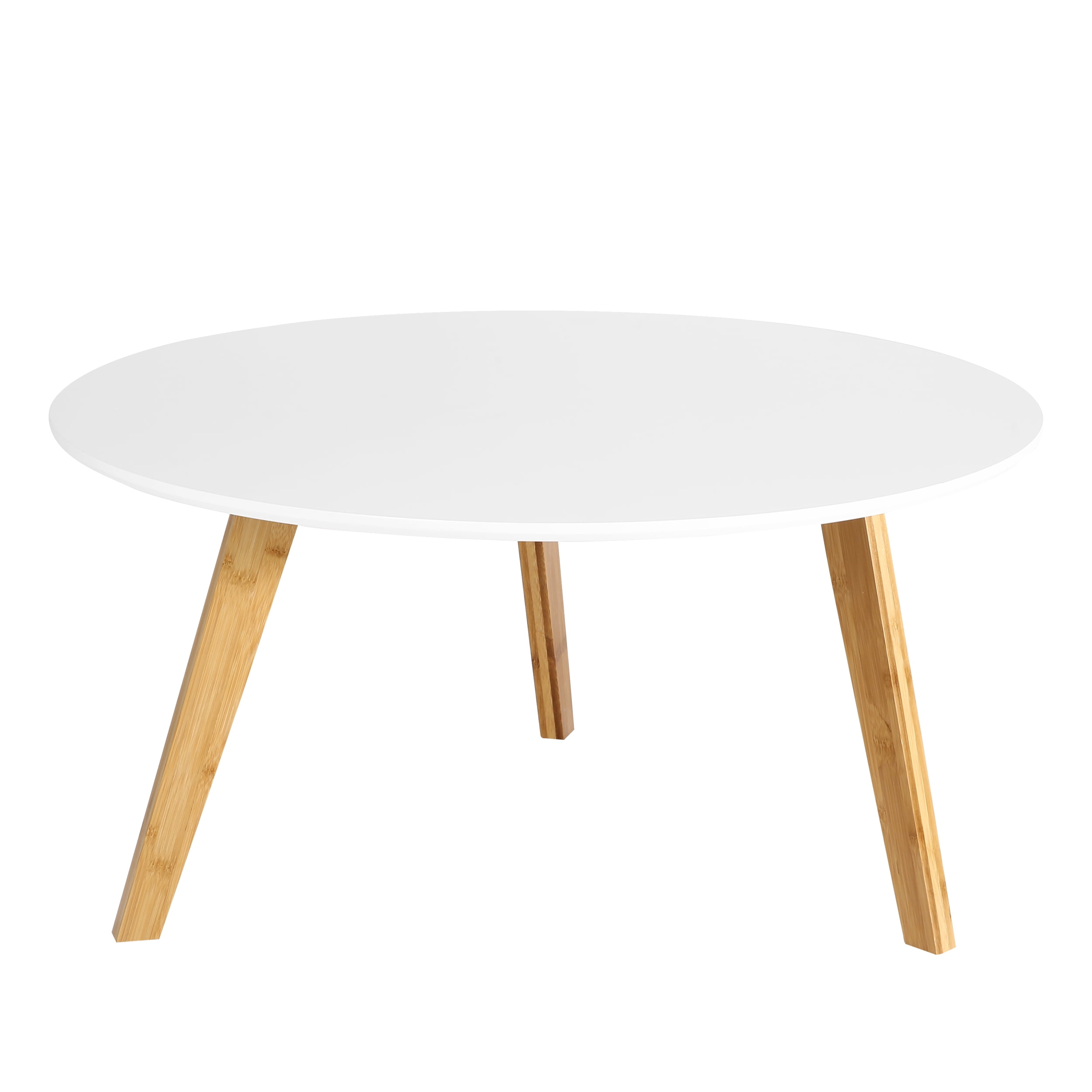 Edgemod Costanoa Wood Coffee Table in White