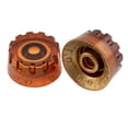 thumbnail image 4 of Musiclily Pro Metric Coarse 18-Spline Knurled Guitar Knobs Tone Volume Speed Control Knobs for Epiphone Les Paul SG Style Electric Guitar, Amber (Set of 4), 4 of 5