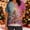 #157-Hot Pink, variant on Wowcloth Women's Short Sleeve V-Neck Scrub Top with Christmas Print Pocket for Work and Daily Use