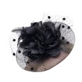 thumbnail image 4 of Coofit Fascinator Hat Dual-use Mesh Flower Creative Tea Party Hat Fascinator Hair Clip, 4 of 8