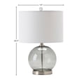 thumbnail image 2 of 20.5" Table Lamp, Transparent, 2 of 5