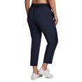 thumbnail image 2 of RBX Active Women's Plus Size Ribbed Side Woven Ankle Pant With Pockets, 2 of 4