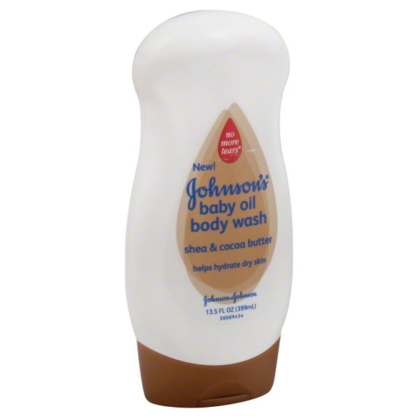 JOHNSON'S Baby Oil Body Wash Shea & Cocoa Butter 13.50 oz