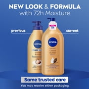 (3 pack) NIVEA Cocoa Butter Body Lotion for Dry Skin, Mothers Day Gifts, Value Size 33.8 fl oz