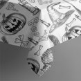 thumbnail image 4 of Halloween Doodle Icons Pattern Rectangle Tablecloth 60"x102",Waterproof Polyester Rectangle Table Cloth, Wipeable Spillproof Polyester Tablecloth for Dining, Camping, Indoor and Outdoor, 4 of 6
