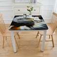 thumbnail image 3 of nygtbtfer Table Cloth Rectangle Tablecloth Outdoor Washable Winkle and Stain Resistant Spandex Table Cover for Kitchen Dining Tabletop Decoration, 3 of 7