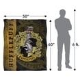 thumbnail image 5 of Harry Potter Blanket, 50"x60" Harry Potter House Crest Hufflepuff Silky Touch Super Soft Throw Blanket, 5 of 6
