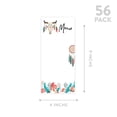 thumbnail image 5 of Koyal Wholesale Boho Dream Catcher Printable Wedding Paper Menu Cards for DIY Printer, Pack of 52, 5 of 5