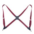 thumbnail image 2 of cpengpj Unisex Adjustable Suspenders 2.5cm Elastic Clip-on Belt, Polyester Y-Back Braces for Men and Women, Fashion Casual Solid Color Suspenders for Daily Wear, Party, Role Play, 2 of 9