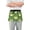 Cartoon Frogs and Flower, variant on Hand Drawn Owls Server Apron with 3 Pockets Waterproof Waitress Waist Short Apron for Man Woman 12 Inches